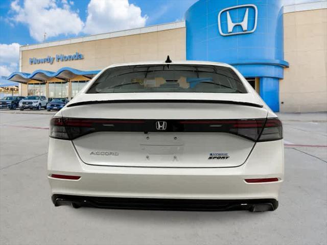 new 2025 Honda Accord Hybrid car, priced at $36,925