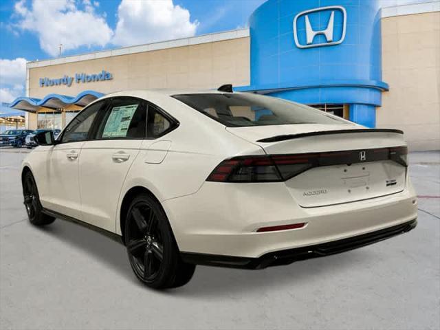 new 2025 Honda Accord Hybrid car, priced at $36,925