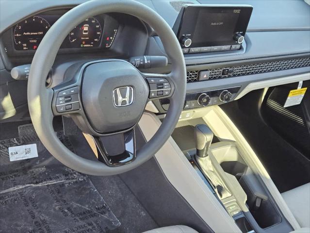 new 2025 Honda Accord car, priced at $29,900