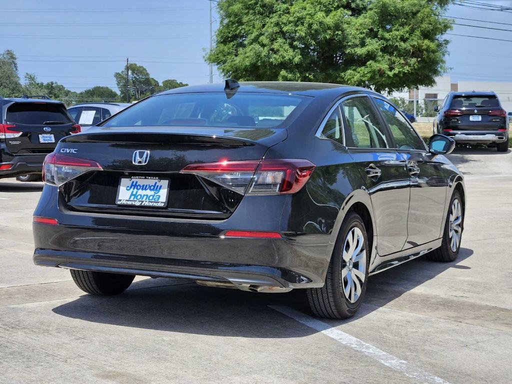 used 2025 Honda Civic car, priced at $24,742
