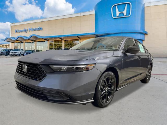 new 2025 Honda Accord car, priced at $31,655