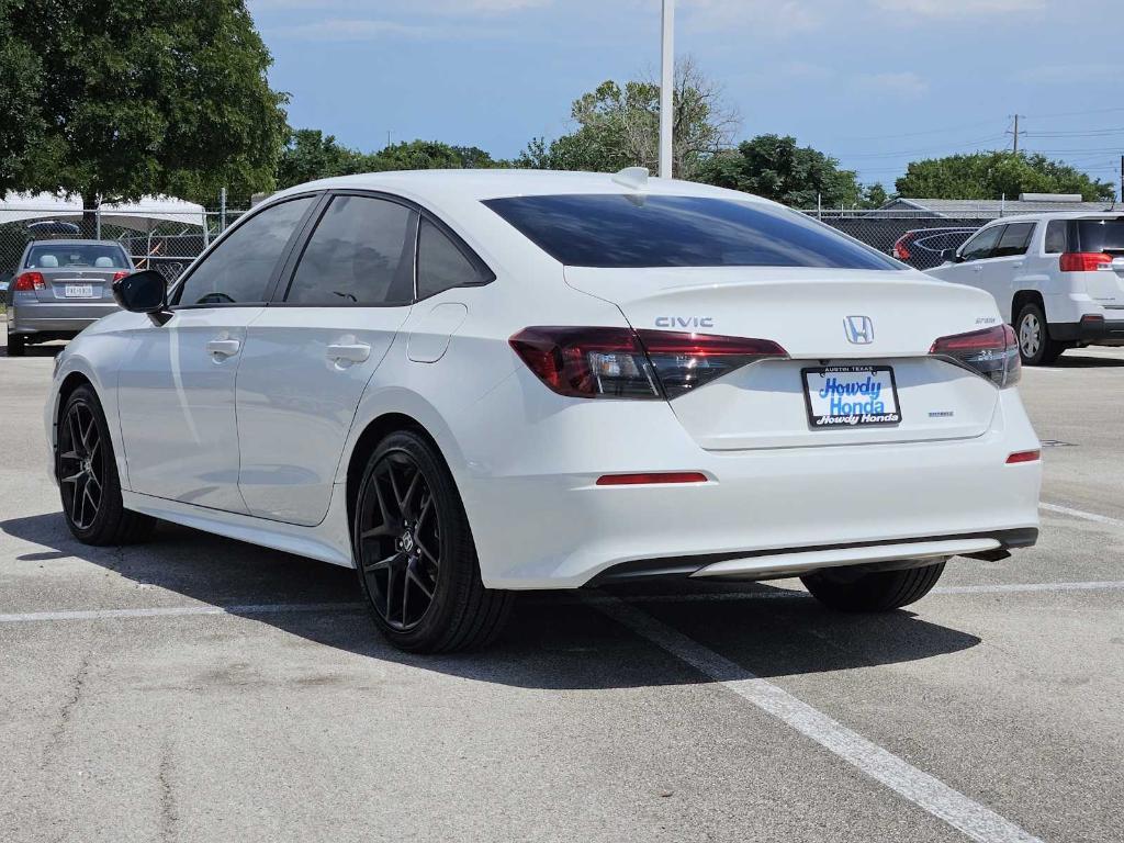 used 2025 Honda Civic Hybrid car, priced at $29,141