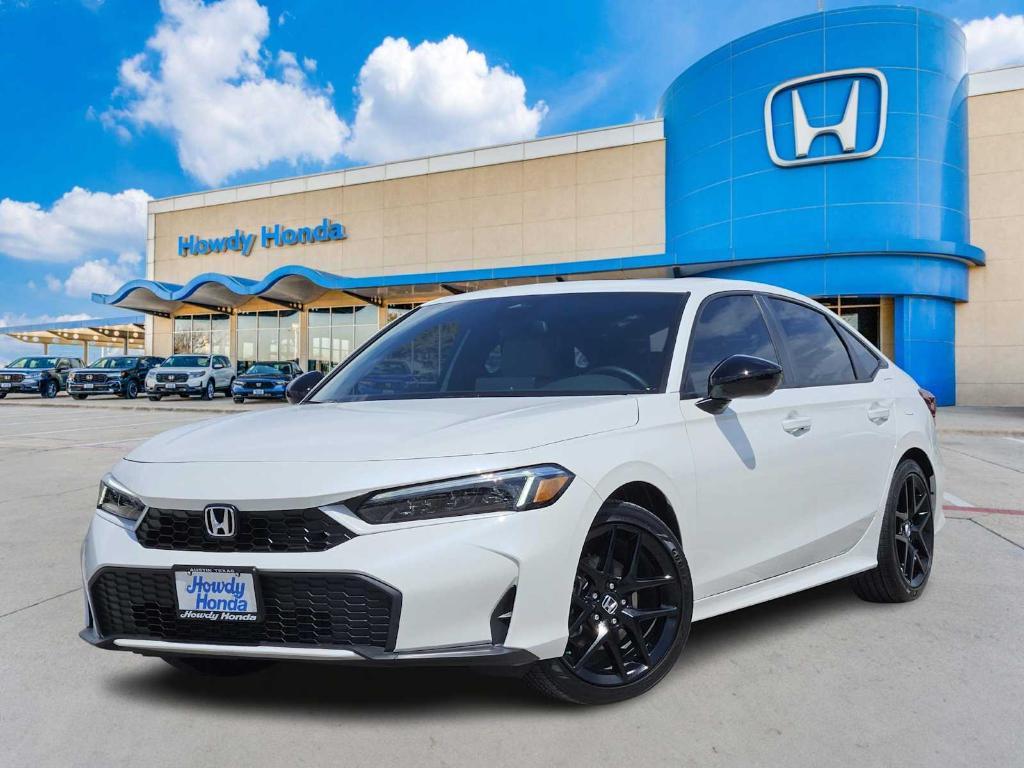 used 2025 Honda Civic Hybrid car, priced at $29,141