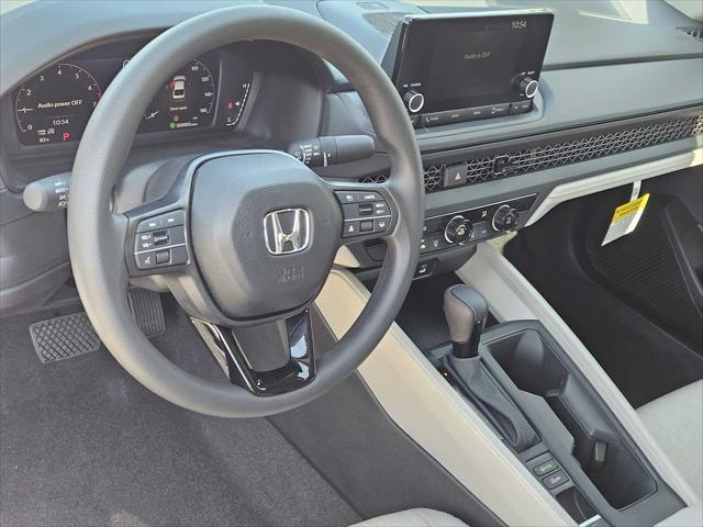 new 2025 Honda Accord car, priced at $29,900