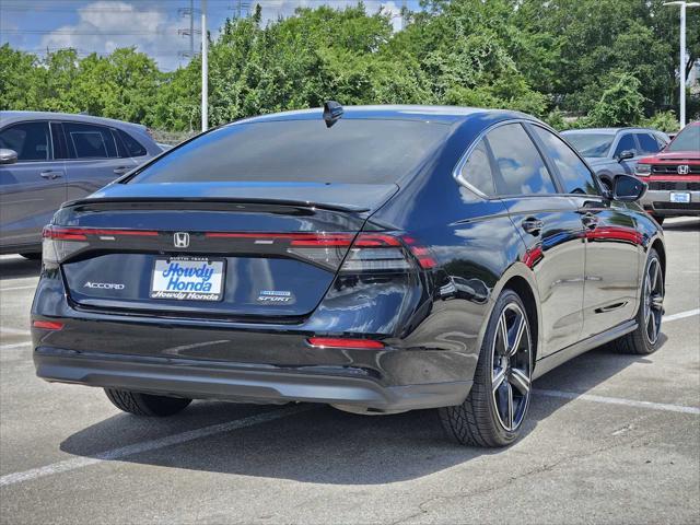 used 2024 Honda Accord Hybrid car, priced at $24,650