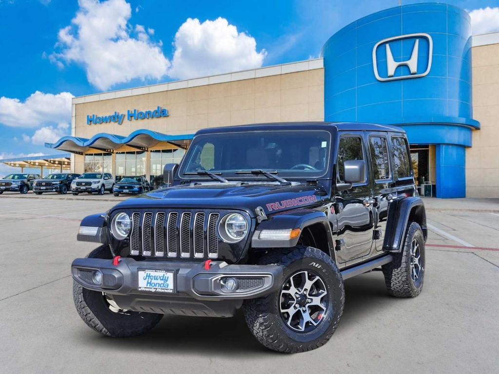 used 2021 Jeep Wrangler Unlimited car, priced at $38,805