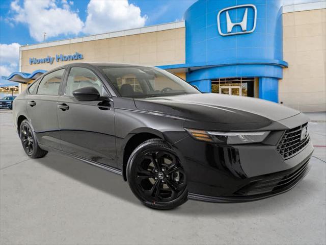 new 2025 Honda Accord car, priced at $31,655