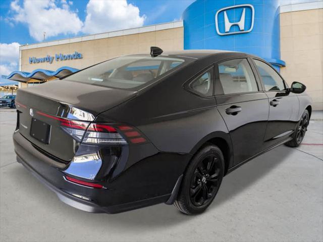 new 2025 Honda Accord car, priced at $31,655