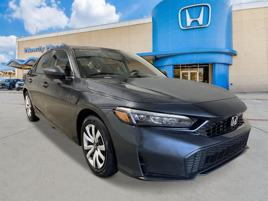 new 2026 Honda Civic car, priced at $25,790