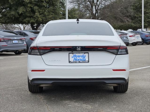 new 2025 Honda Accord car, priced at $32,165