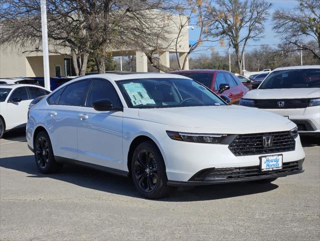 new 2025 Honda Accord car, priced at $32,110