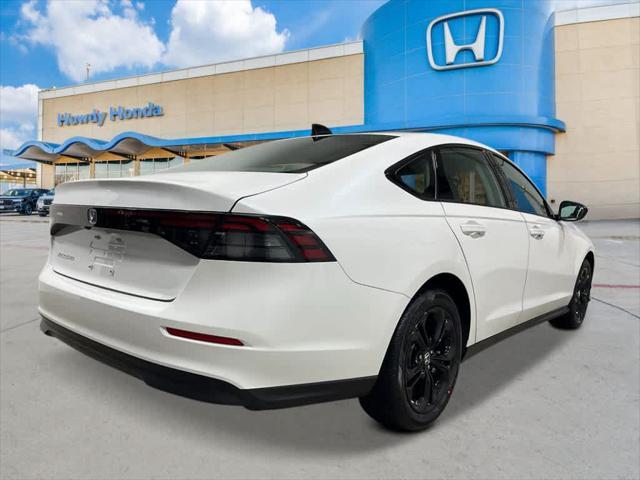 new 2025 Honda Accord car, priced at $32,110