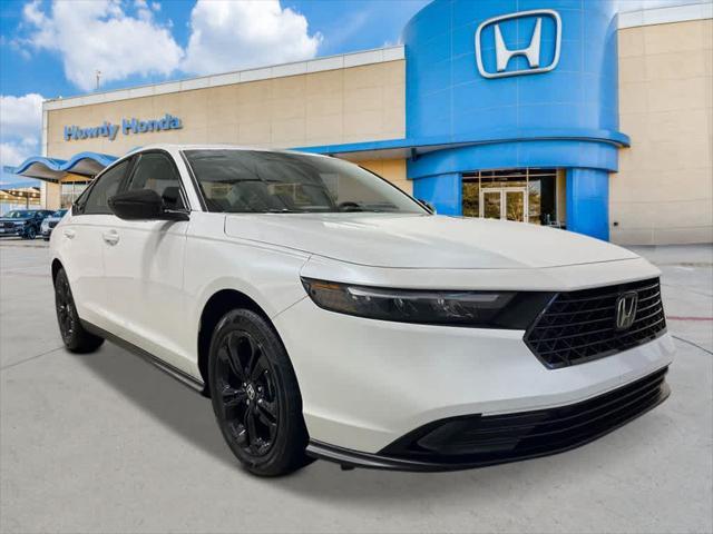 new 2025 Honda Accord car, priced at $32,110