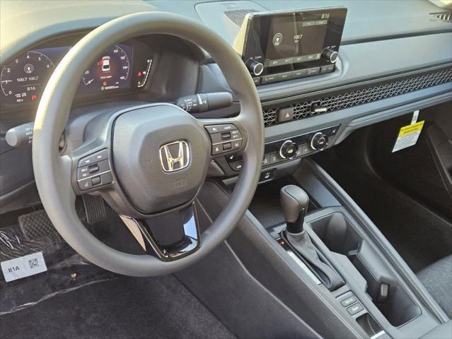 new 2025 Honda Accord car, priced at $32,110