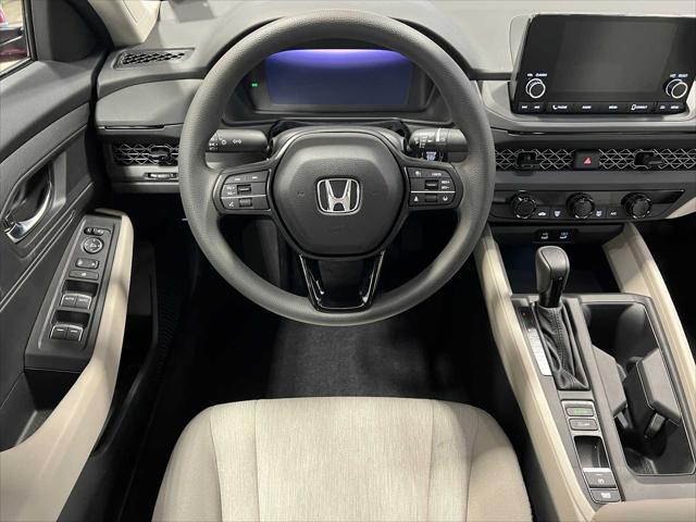 new 2025 Honda Accord car, priced at $29,900