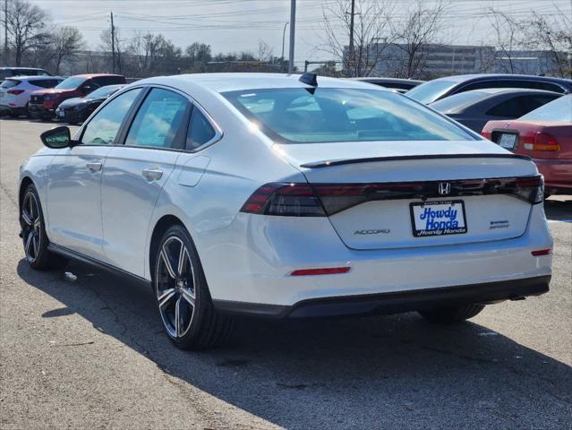 new 2025 Honda Accord Hybrid car, priced at $35,205