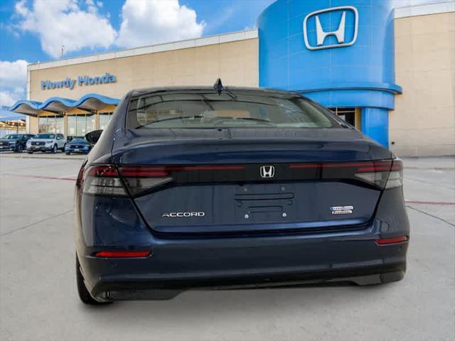 new 2025 Honda Accord Hybrid car, priced at $40,395