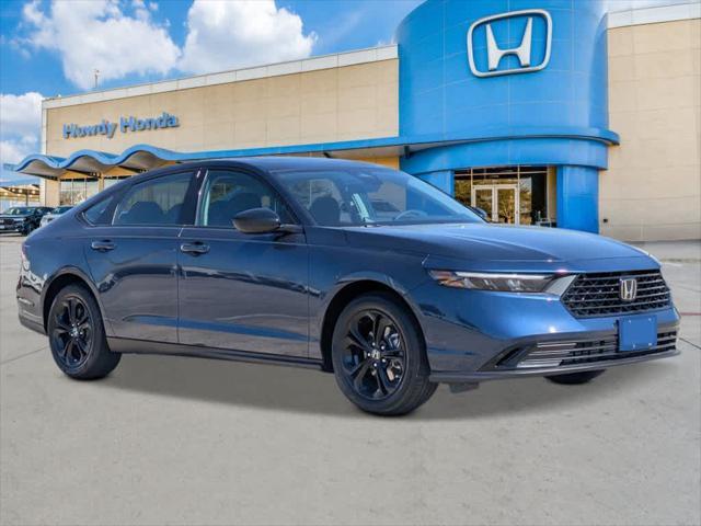 new 2025 Honda Accord car, priced at $31,655