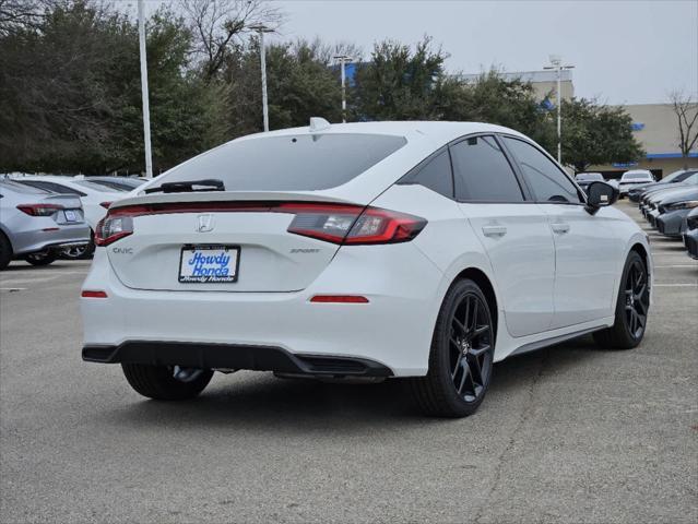 new 2025 Honda Civic car, priced at $29,055