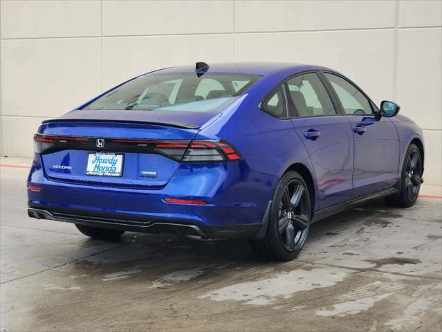 new 2024 Honda Accord Hybrid car, priced at $36,425