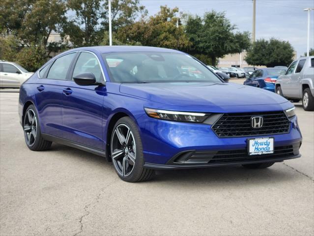 new 2024 Honda Accord Hybrid car, priced at $34,445