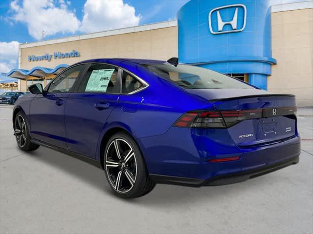 new 2024 Honda Accord Hybrid car, priced at $34,445