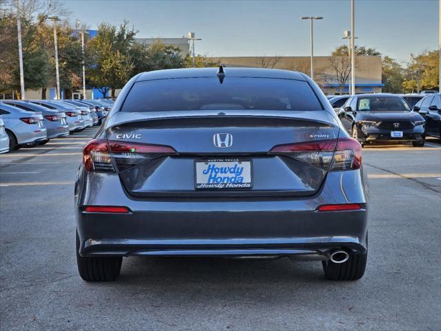 new 2025 Honda Civic car, priced at $27,345