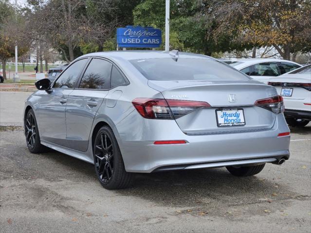 new 2025 Honda Civic car, priced at $27,400