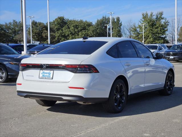 new 2025 Honda Accord car, priced at $32,110