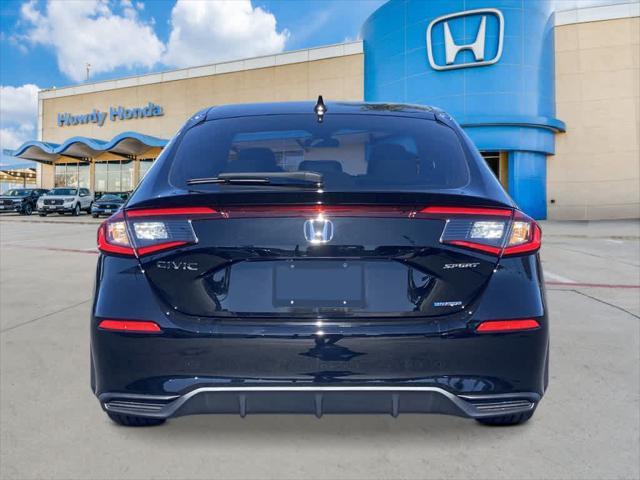 new 2025 Honda Civic Hybrid car, priced at $31,045