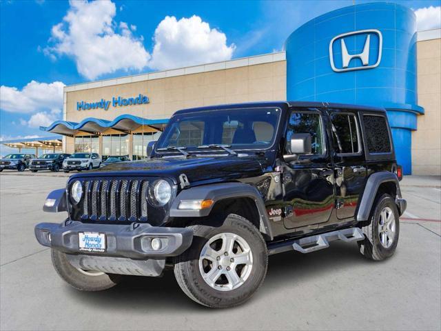 used 2018 Jeep Wrangler Unlimited car, priced at $20,620