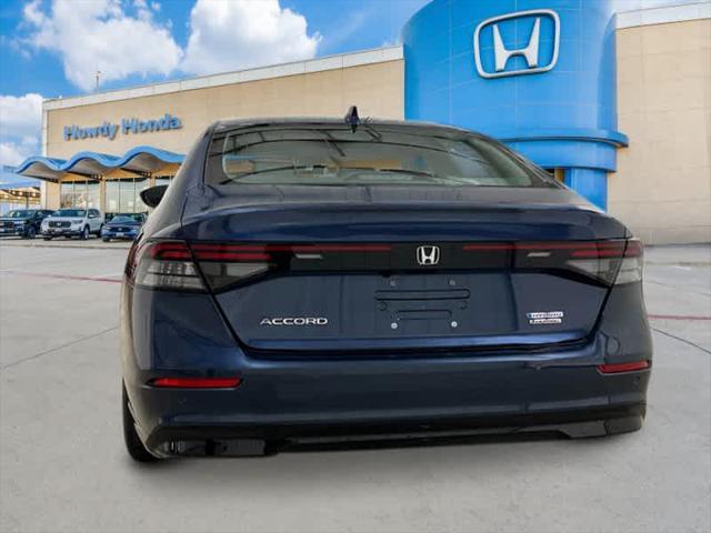 new 2025 Honda Accord Hybrid car, priced at $40,395