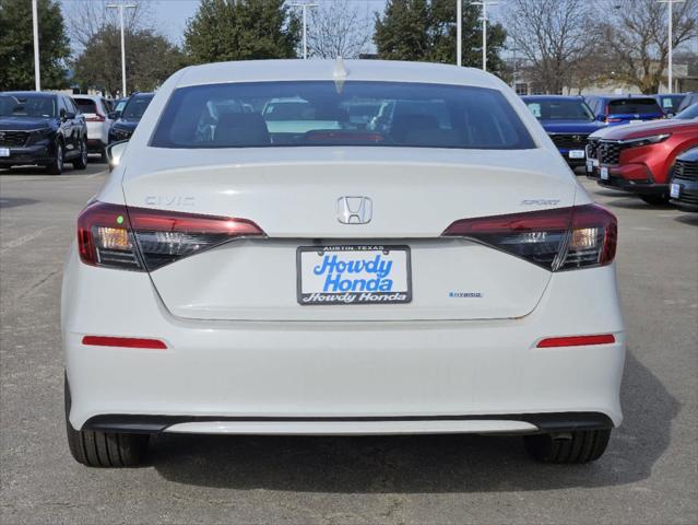 new 2025 Honda Civic Hybrid car, priced at $30,555