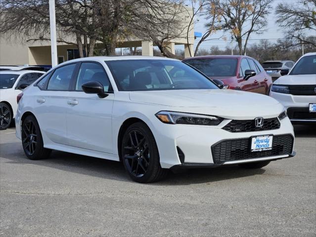 new 2025 Honda Civic Hybrid car, priced at $30,555