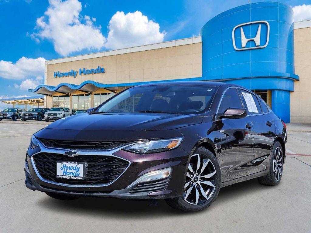used 2021 Chevrolet Malibu car, priced at $13,318
