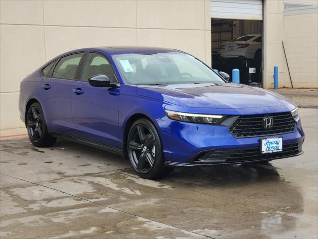 new 2025 Honda Accord Hybrid car, priced at $36,980