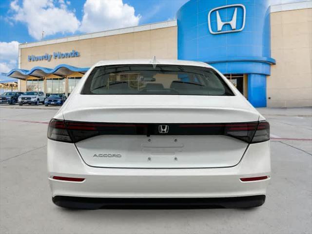 new 2025 Honda Accord car, priced at $29,900