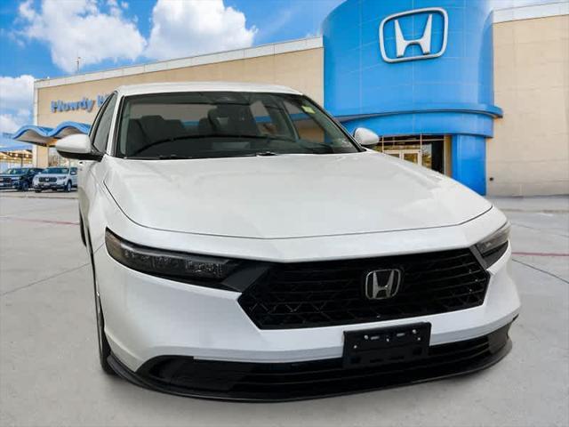 new 2025 Honda Accord car, priced at $29,900