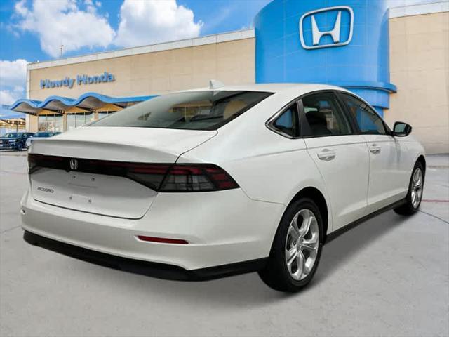 new 2025 Honda Accord car, priced at $29,900