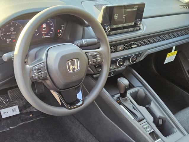 new 2025 Honda Accord car, priced at $31,710