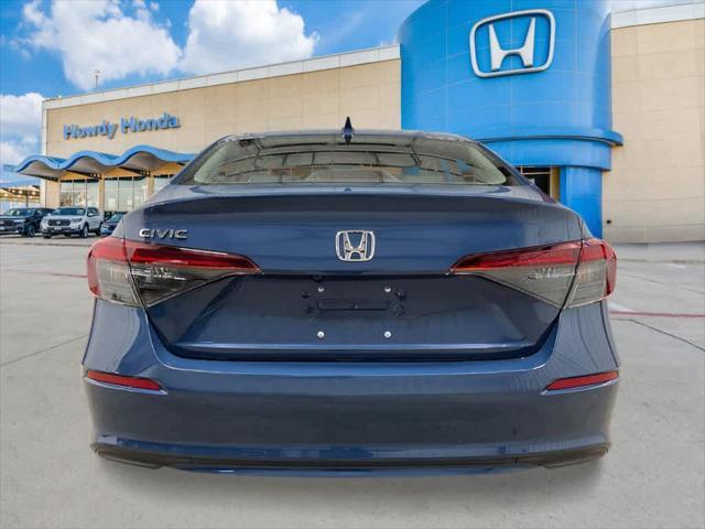 new 2026 Honda Civic car, priced at $26,200