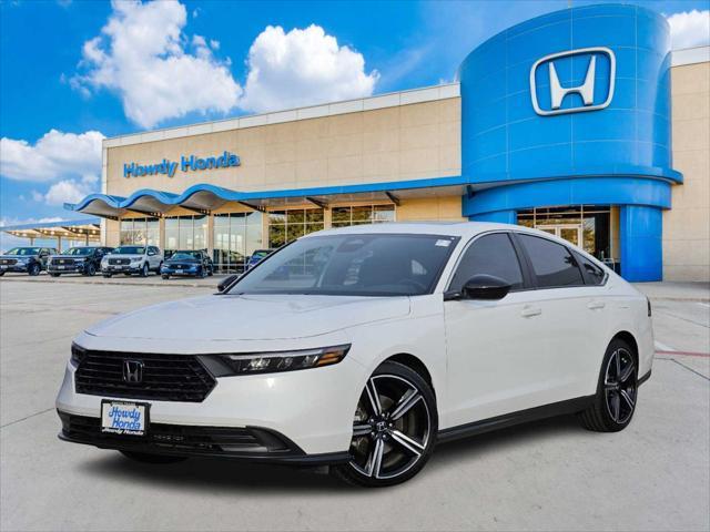 used 2024 Honda Accord Hybrid car, priced at $29,648