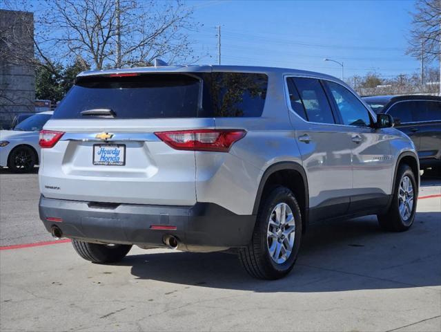 used 2020 Chevrolet Traverse car, priced at $20,014