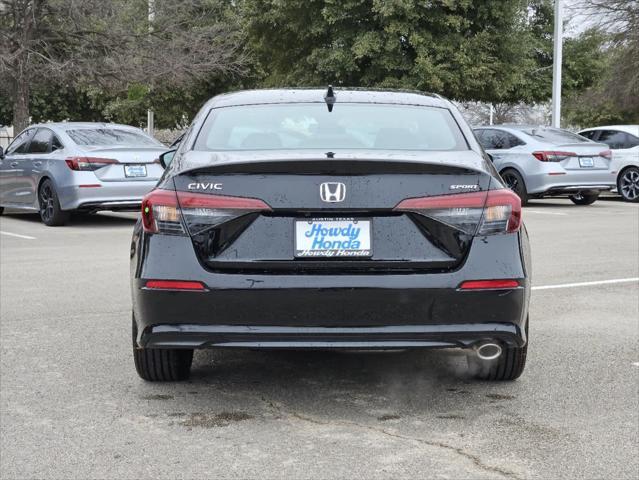 new 2025 Honda Civic car, priced at $27,400