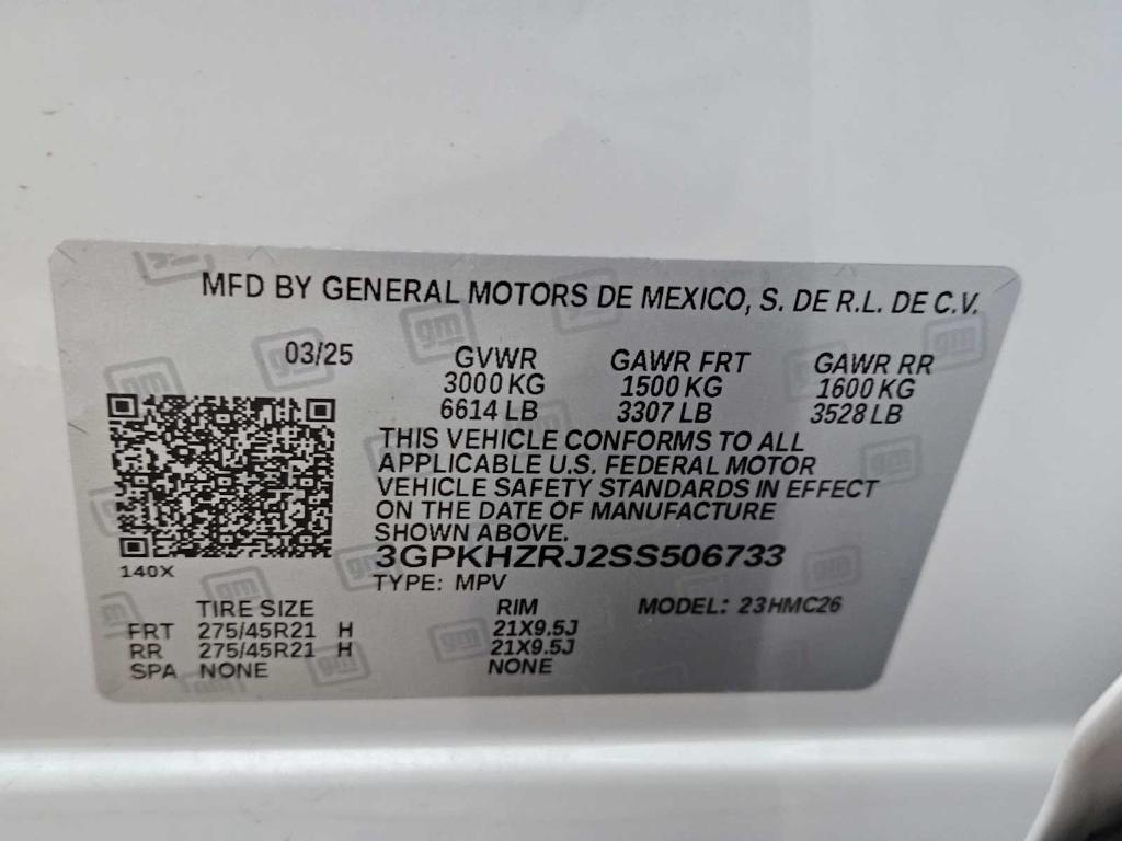 new 2025 Honda Prologue car, priced at $59,805