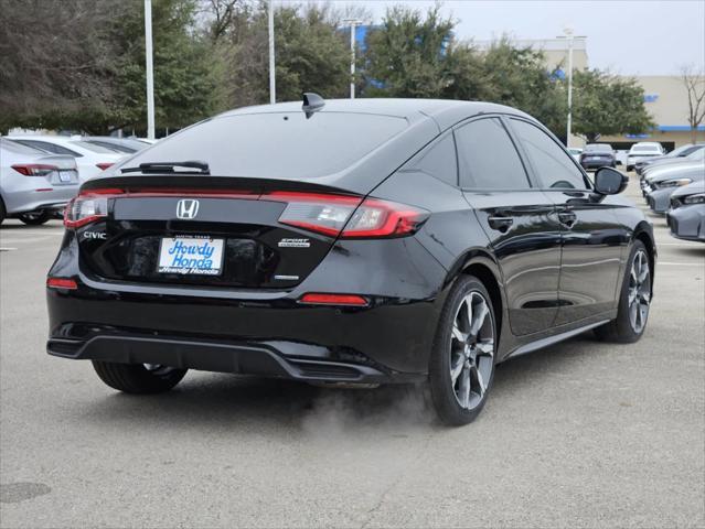 new 2025 Honda Civic Hybrid car, priced at $34,300