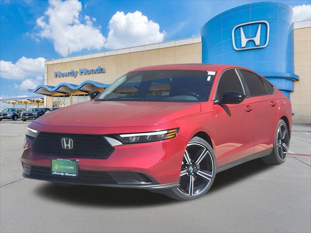 new 2024 Honda Accord Hybrid car, priced at $34,445