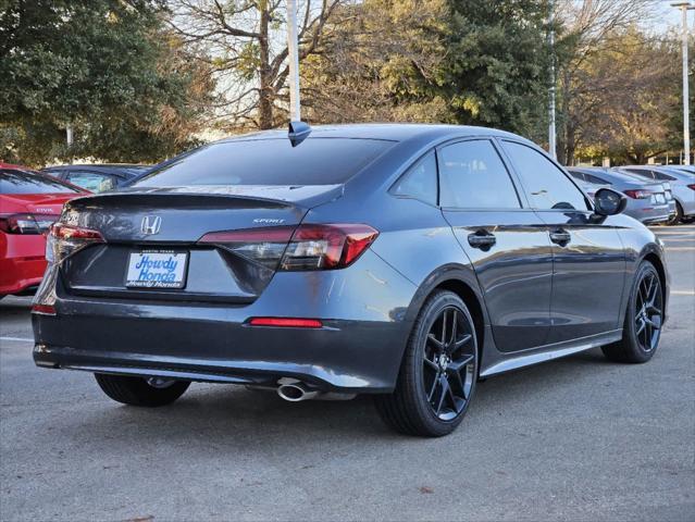 new 2025 Honda Civic car, priced at $27,400