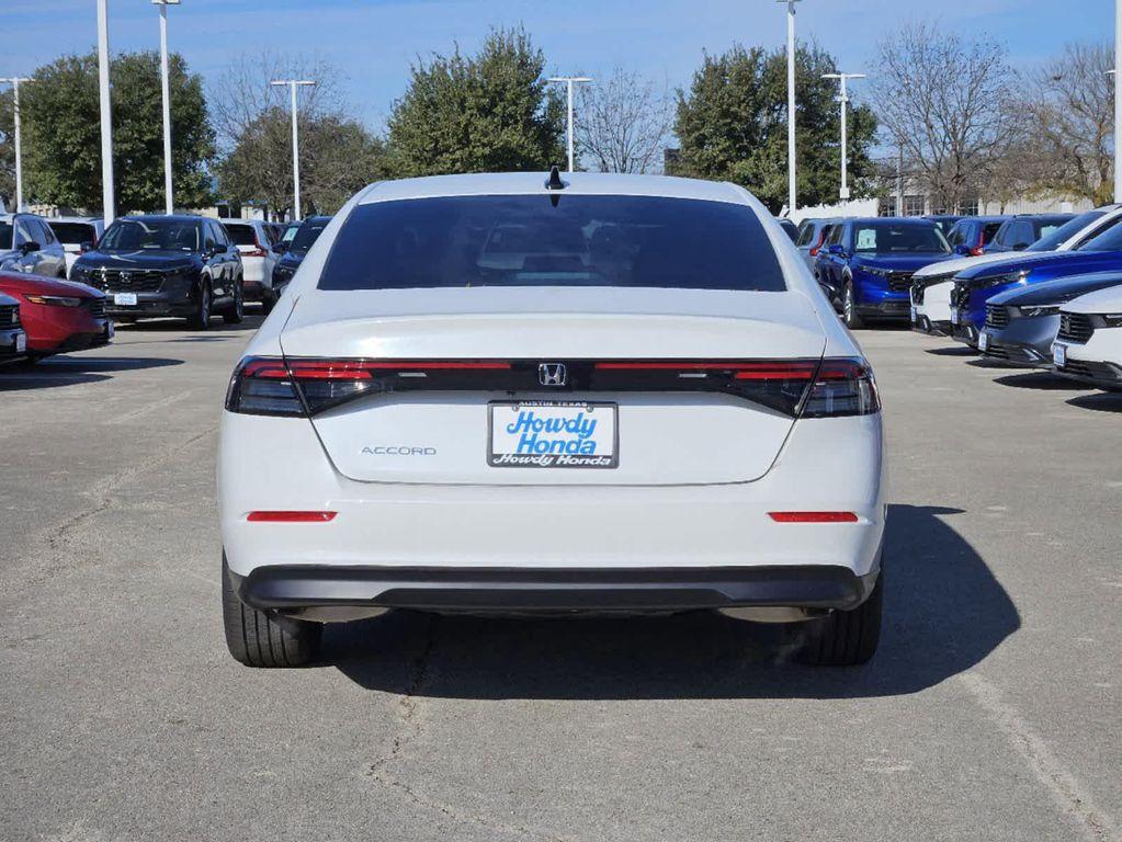 new 2025 Honda Accord car, priced at $32,210