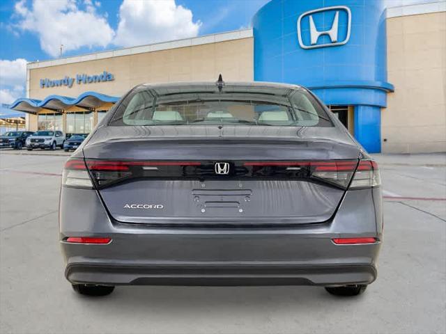 new 2025 Honda Accord car, priced at $29,390